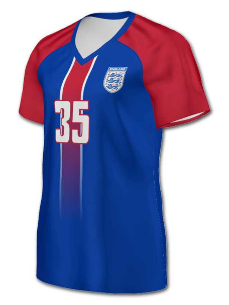 Quick Ship - Womens/Girls "Center Stripe" Custom Sublimated Soccer Jersey Classic Quick Ship Womens/Girls Soccer Jerseys All Sports Uniforms