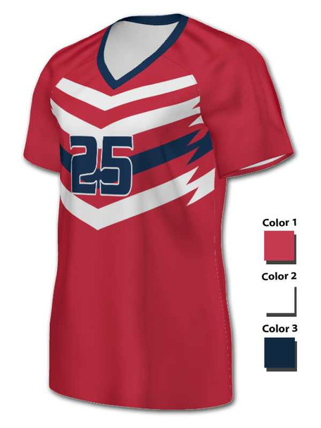 Quick Ship - Womens/Girls "Hat Trick 2" Custom Sublimated Soccer Jersey Classic Quick Ship Womens/Girls Soccer Jerseys All Sports Uniforms