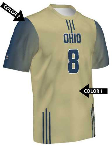 Quick Ship - Adult/Youth "Tourney" Custom Sublimated Volleyball Jersey-2 Quick Ship Mens Volleyball Jerseys All Sports Uniforms