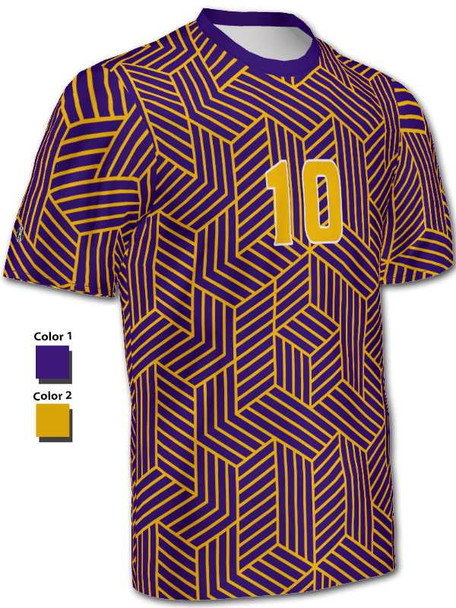 Quick Ship - Adult/Youth "Prism" Custom Sublimated Volleyball Jersey-2 Quick Ship Mens Volleyball Jerseys All Sports Uniforms