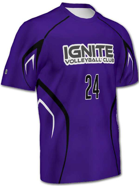 Quick Ship - Adult/Youth "Stimulous" Custom Sublimated Volleyball Jersey-2 Quick Ship Mens Volleyball Jerseys All Sports Uniforms