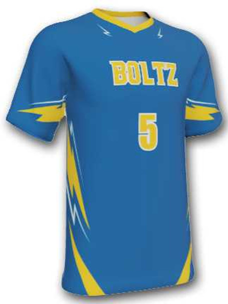 Quick Ship - Adult/Youth "Drive Back" Custom Sublimated Volleyball Jersey-2 Quick Ship Mens Volleyball Jerseys All Sports Uniforms