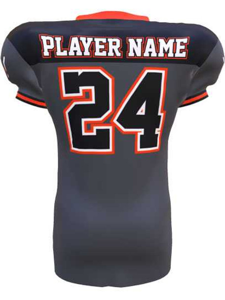 Control Series - "Bulldog" Custom Sublimated Football Jersey Control Series - Football Jerseys All Sports Uniforms