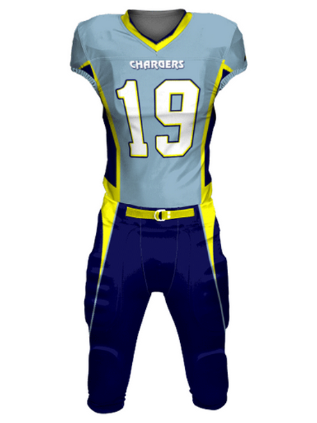 Saver Series - "Scramble" Custom Sublimated Football Jersey