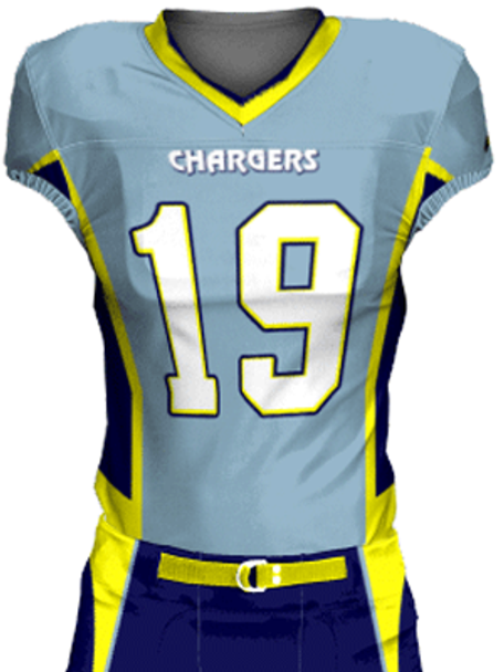 Saver Series - "Scramble" Custom Sublimated Football Jersey