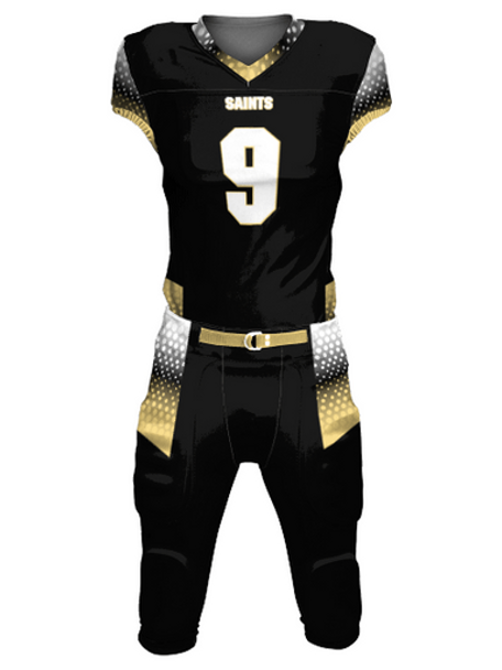 Saver Series - "Drop Back" Custom Sublimated Football Jersey