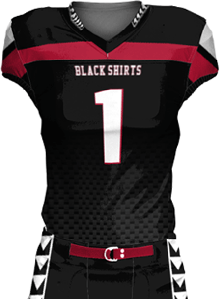Saver Series - "Nighthawk" Custom Sublimated Football Jersey