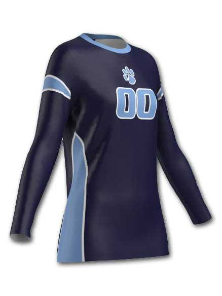 Control Series Premium - Womens/Girls "Columbia" Custom Sublimated Volleyball Jersey Control Series Volleyball Jerseys All Sports Uniforms