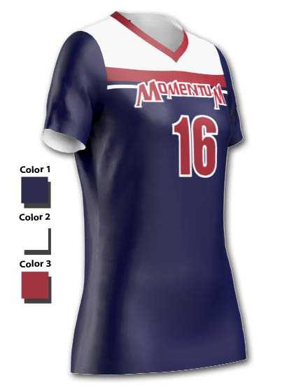 Control Series Premium - Womens/Girls "Accrue" Custom Sublimated Short Sleeve Volleyball Jersey Premium Volleyball Jerseys All Sports Uniforms