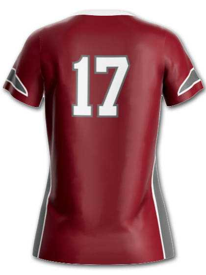 Control Series Premium - Womens/Girls "Columbia Short Sleeve" Custom Sublimated Volleyball Jersey Control Series Volleyball Jerseys All Sports Uniforms