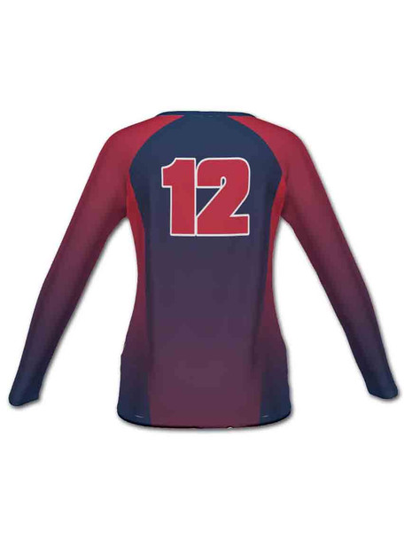 Quick Ship Plus - Womens/Girls "Sideout" Custom Sublimated Volleyball Jersey Quick Ship Plus Volleyball Jerseys All Sports Uniforms