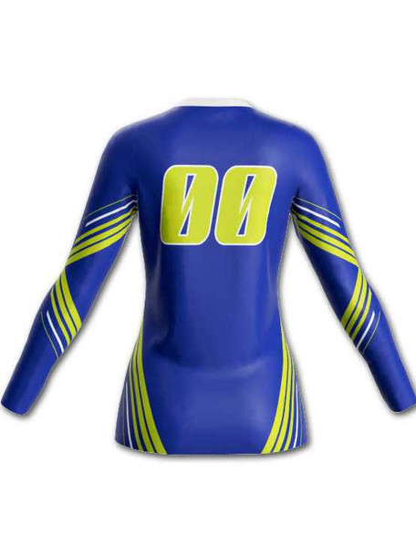 Control Series - "Trend" Custom Sublimated Volleyball Jersey Long Sleeve Volleyball Jerseys All Sports Uniforms