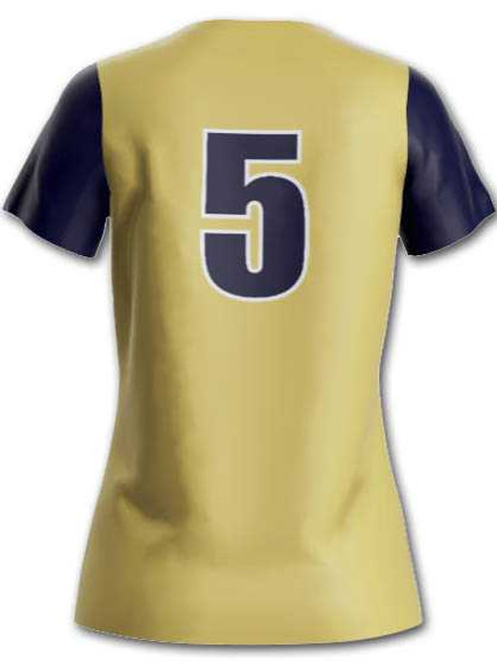 Control Series - "Back Pattern" Short Sleeve Custom Sublimated Volleyball Jersey Short Sleeve Volleyball Jerseys All Sports Uniforms