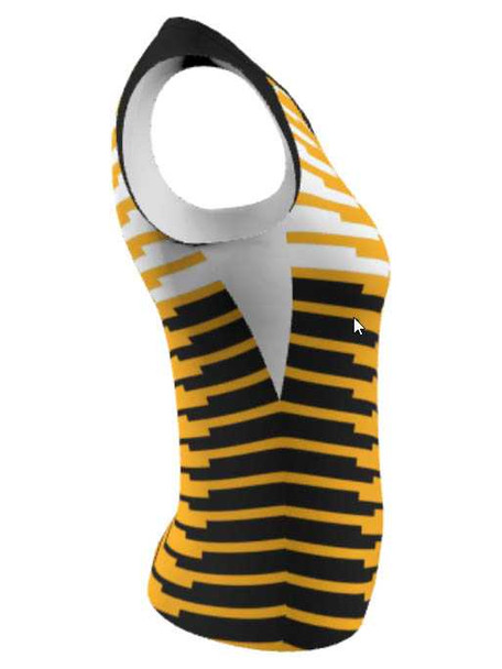 Control Series - "Attacker" Sleeveless Custom Sublimated Volleyball Jersey Sleeveless Volleyball Jerseys All Sports Uniforms