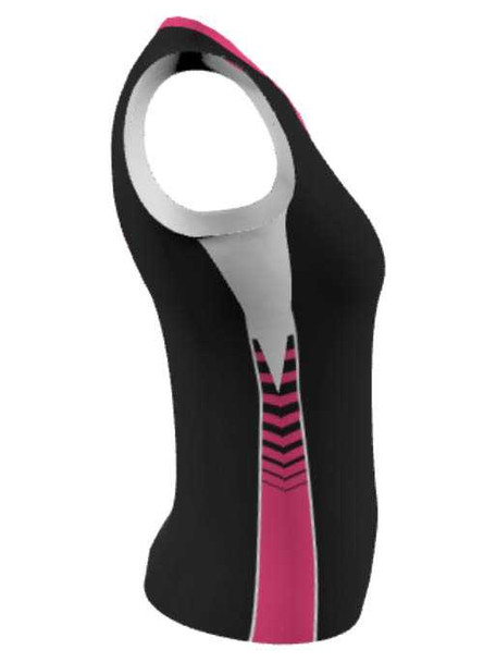 Control Series - "Blowout" Sleeveless Custom Sublimated Volleyball Jersey Sleeveless Volleyball Jerseys All Sports Uniforms