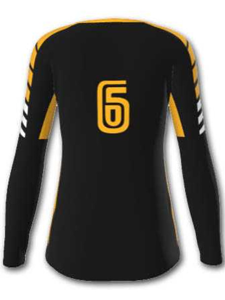 Control Series - "Serve C" Custom Sublimated Volleyball Jersey Long Sleeve Volleyball Jerseys All Sports Uniforms