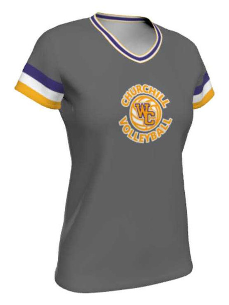 Control Series - Quick Ship "Cap Sleeve Brooklyn" Custom Sublimated Volleyball Jersey Short Sleeve Volleyball Jerseys All Sports Uniforms