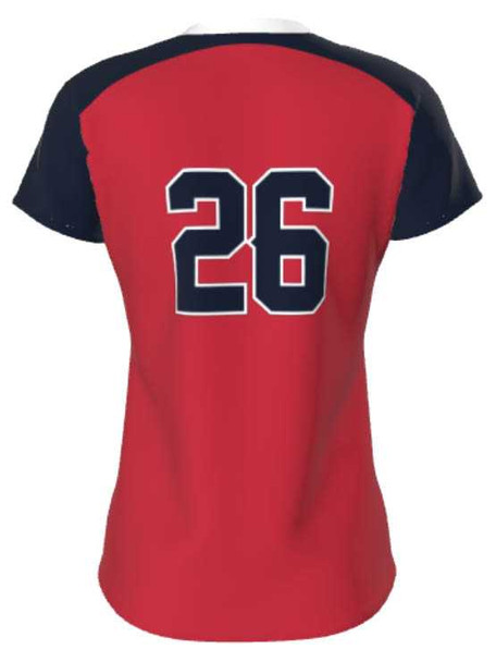 Control Series - Quick Ship "Cap Sleeve Approach" Custom Sublimated Volleyball Jersey Short Sleeve Volleyball Jerseys All Sports Uniforms