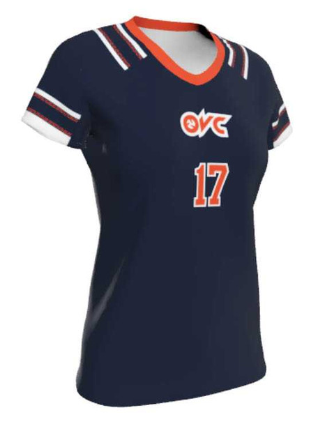 Control Series - Quick Ship "Cap Sleeve Assist" Custom Sublimated Volleyball Jersey Short Sleeve Volleyball Jerseys All Sports Uniforms
