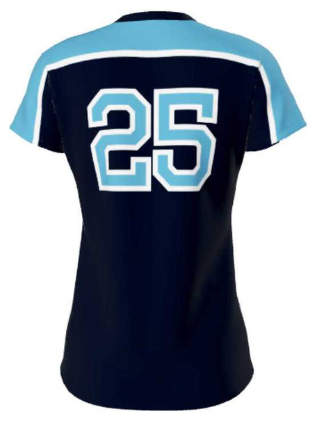 Control Series - Quick Ship "Cap Sleeve Flare" Custom Sublimated Volleyball Jersey Short Sleeve Volleyball Jerseys All Sports Uniforms