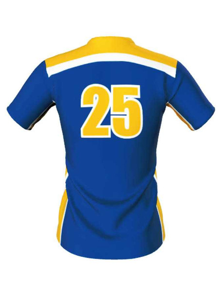 Control Series - Quick Ship "Short Sleeve Cross Court" Custom Sublimated Volleyball Jersey Short Sleeve Volleyball Jerseys All Sports Uniforms