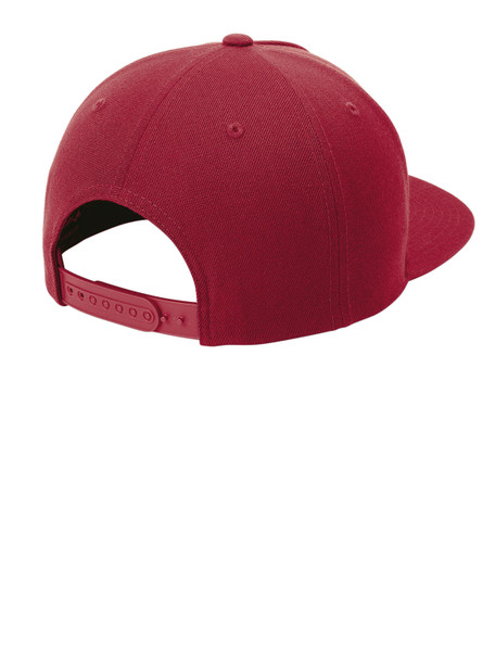 High Profile Flat Bill Baseball Cap