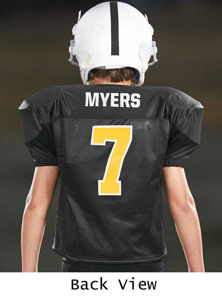 Adult/Youth "Shotgun" Practice Football Jersey Practice Football Jerseys All Sports Uniforms