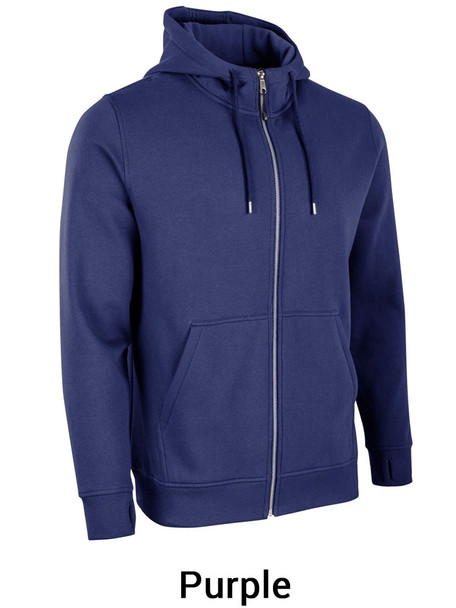 Adult "Victory" 8.1oz 60/40 Full Zip Hoodie