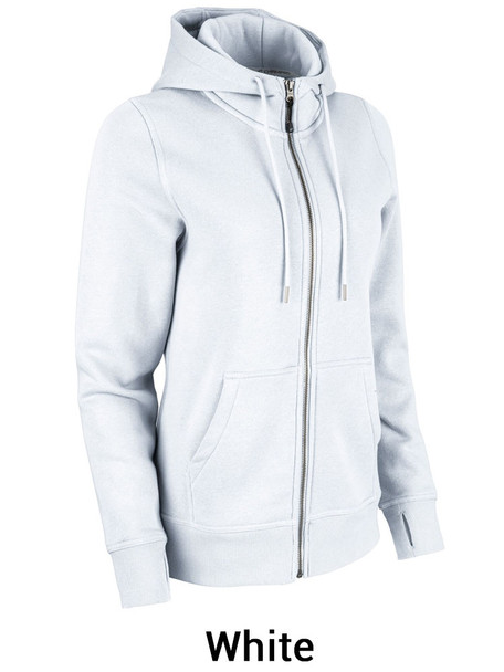 Womens "Victory" 8.1oz 60/40 Full Zip Hoodie
