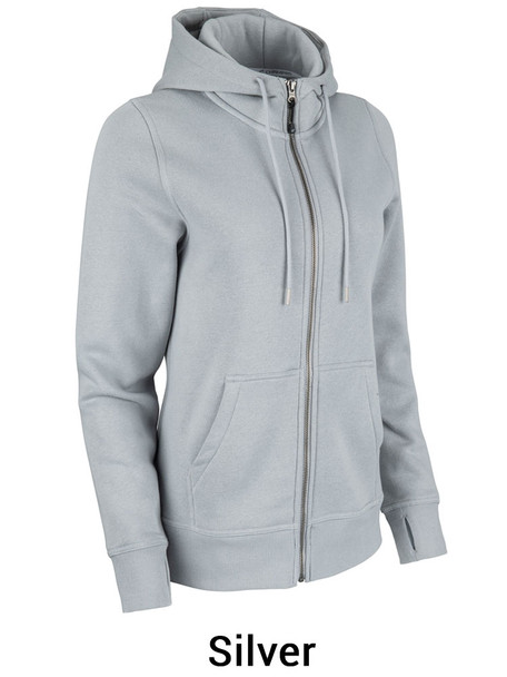 Womens "Victory" 8.1oz 60/40 Full Zip Hoodie