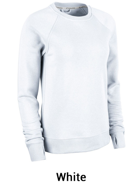 Womens "Victory" 8.1oz 60/40 Split Hem Crew