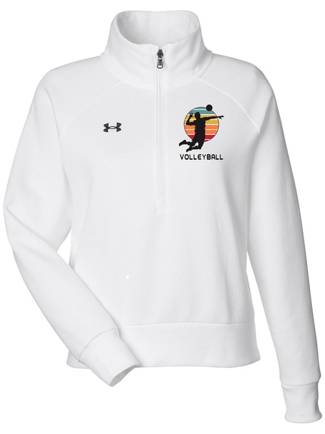 Womens "Club" Under Armour 1/2 Zip Fleece Pullover