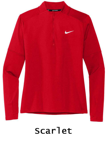 Womens Nike "Element" 1/2 Zip Coaches Pullover Womens Coaches Pullovers All Sports Uniforms