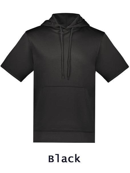 Adult "Smash" Fleece Short Sleeve Coaches Hoodie