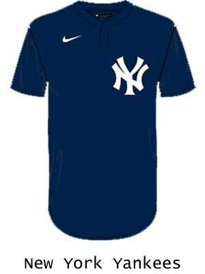 Nike MLB Replica Moisture Control One-Button League Jersey Nike MLB League Baseball Jerseys All Sports Uniforms
