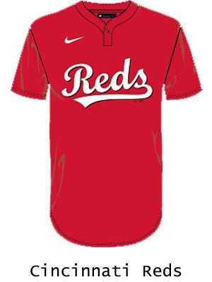 Nike MLB Replica Moisture Control One-Button League Jersey Nike MLB League Baseball Jerseys All Sports Uniforms