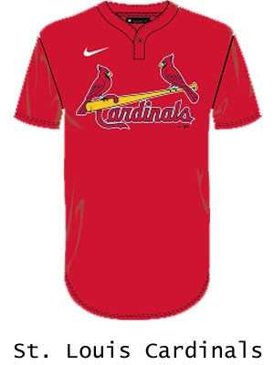 Nike MLB Replica Moisture Control One-Button League Jersey Nike MLB League Baseball Jerseys All Sports Uniforms