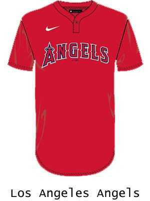 Nike MLB Replica Moisture Control One-Button League Jersey - Order League Baseball Admin Products All Sports Uniforms