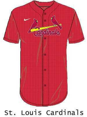 Nike MLB Replica Moisture Control Button Front League Jersey - Order League Baseball Admin Products All Sports Uniforms