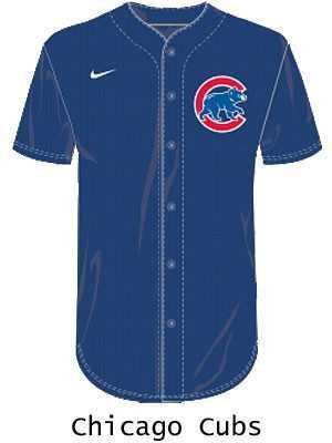 Nike MLB Replica Moisture Control Button Front League Jersey - Order League Baseball Admin Products All Sports Uniforms