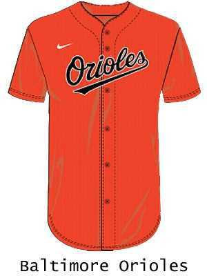 Nike MLB Replica Moisture Control Button Front League Jersey - Order League Baseball Admin Products All Sports Uniforms