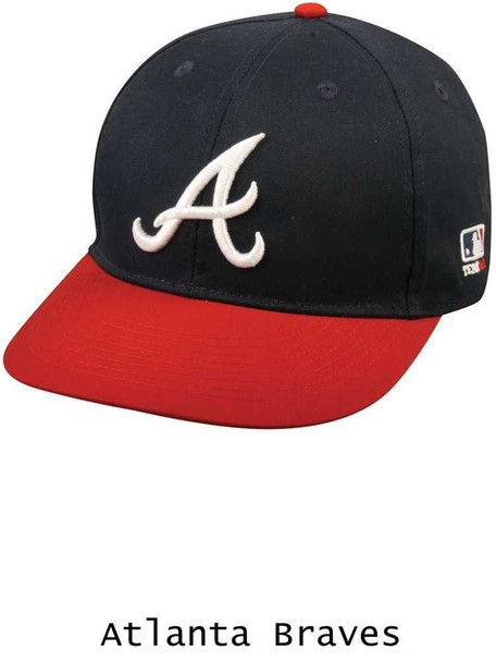MLB Polyester Velcro Adjustable Replica League Caps - Order League Baseball Admin Products All Sports Uniforms
