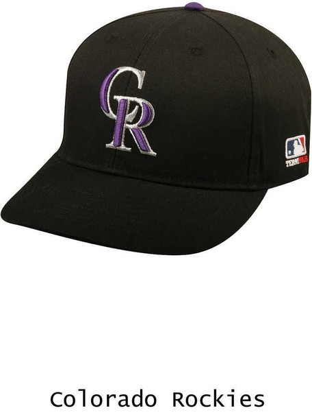 MLB Polyester Velcro Adjustable Replica League Caps - Order League Baseball Admin Products All Sports Uniforms