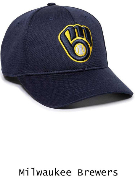MLB Polyester Velcro Adjustable Replica League Caps - Order League Baseball Admin Products All Sports Uniforms