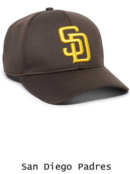 MLB Polyester Velcro Adjustable Replica League Caps - Order League Baseball Admin Products All Sports Uniforms