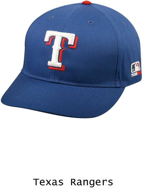MLB Polyester Velcro Adjustable Replica League Caps - Order League Baseball Admin Products All Sports Uniforms