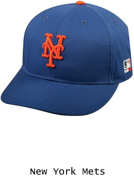 MLB Polyester Velcro Adjustable Replica League Caps - Order League Baseball Admin Products All Sports Uniforms