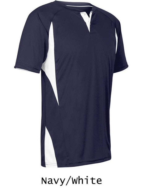 Adult/Youth "Wild Card" Decorated Two-Button Baseball League Jersey - Order League Baseball Admin Products All Sports Uniforms