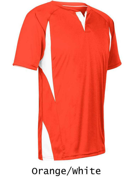 Adult/Youth "Wild Card" Decorated Two-Button Baseball League Jersey - Order League Baseball Admin Products All Sports Uniforms