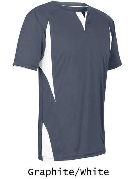 Adult/Youth "Wild Card" Decorated Two-Button Baseball League Jersey - Order League Baseball Admin Products All Sports Uniforms